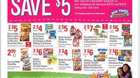 A&P General Mills 'Save $5' Feature
